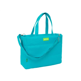 Maletín para Portátil Benetton Summer Azul 40 x 31 x 17 cm