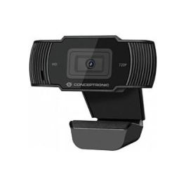 Conceptronic AMDIS03B Cámara Web Full HD 1080p y 720p a 30fps, Ángulo 68°, Micrófono, Plug and Play, USB 2.0, 1.5m, Negro Precio: 17.666. SKU: B12FBB5ZY3