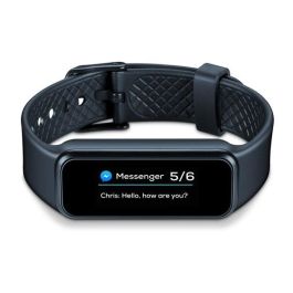 Beurer AS-99 Sensor de Actividad Física con Bluetooth y Monitor de Frecuencia Cardíaca, Notificaciones, Compatible con HealthManager