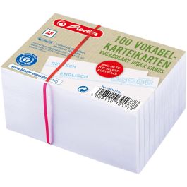 Herlitz Karteikarte A8 Vokabeln liniert weiß Bl.Engel 100er Precio: 14.95000012. SKU: B19VEYGGWF