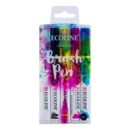 Talens Ecoline Rotuladores Brush Pen Punta Pincel Set 5 Unidades Colores Primarios, Negro y Mezclador Precio: 7.79000057. SKU: B162JAAGBD