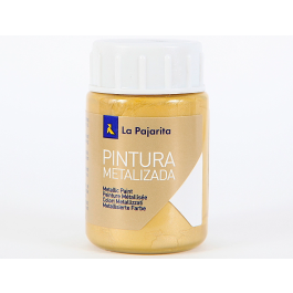 La Pajarita Pintura Metalizada ME-03 35 mL Oro Rico