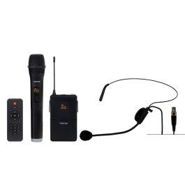 Fonestar Malibu - 315 Altavoz Portátil con Micrófonos Inalámbricos Bluetooth USB/SD FM LINE 250W con Carro y Batería