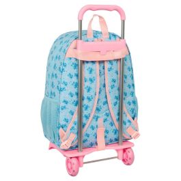 Safta Mochila 185 con Carro 705 Stitch Ohana 340x260x110 mm