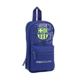 Plumier Mochila F.C. Barcelona Azul 12 x 23 x 5 cm (33 Piezas)