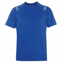 Sparco S02408AZ4XL Camiseta Tech Stretch de Algodón Suave y Elástico Azul Talla XL con Detalles Contrastados Precio: 16.50000044. SKU: S3721659