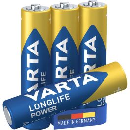 Varta Pila Alcalina LR03 AAA Longlife Power Blister 4 Unidades Ø10,5x44,5mm Precio: 2.50000036. SKU: S7915705