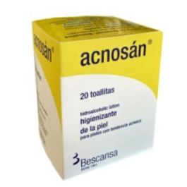 Acnosan Toallitas 20 Ud. Acnosan Toallitas 20 Ud. Precio: 13.50000025. SKU: B1HJ59GJW3