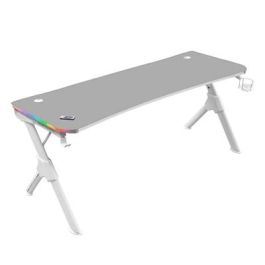 Mesa Mars Gaming Mgdxlrgbw Blanco 160 cm Mesa Mars Gaming Mgdxlrgbw Blanco 160 cm