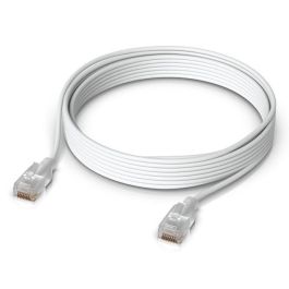 Ubiquiti UniFi Etherlighting Cable de Red Patch Ultra Fino 2.5mm 5m Blanco Transparente para Efectos de Iluminación con Switches Pro Max