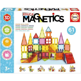 Educa Juego de Construcción Magnético Educa Magnetics 61 Pcs EDU8412668200241 Precio: 46.88999986. SKU: B1KFTDP9QM