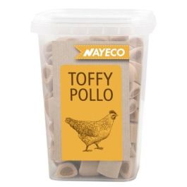 Nayeco Snack Toffy Semihúmedo de Pollo para Perros 250 gr - Premio de Adiestramiento Sano y Sabroso de Alta Calidad