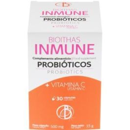 Bioithas Inmune 30 Cápsulas con Probióticos y Vitamina C para el Funcionamiento Normal del Sistema Inmunitario Precio: 19.5000003. SKU: B19AW74DC5