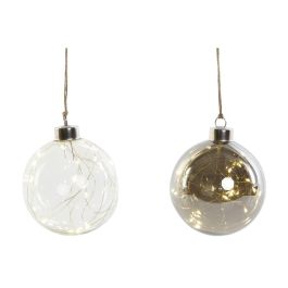 Decoracion Colgante Navidad Tradicional DKD Home Decor Transparente 10 x 10 x 10 cm (2 Unidades) Precio: 17.5000001. SKU: B1E5PEHGQX