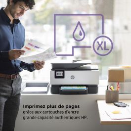 HP OfficeJet Pro 9010e Impresora Multifunción, Impresión, Copia, Escaneo, Fax, 4800 x 1200 DPI, 2.7" Pantalla Táctil, WiFi, HP+