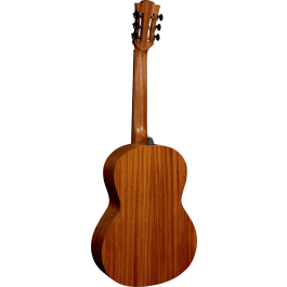 LAG Guitarra Clásica Occitania 88 - 4/4 Natural Brillante Tapa Maciza Abeto Engelmann