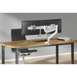 Neomounts DS75-450WH2 Soporte Escritorio Full Motion para 2 Monitores 17-32'' 8kg C/U Blanco Pinza/Atornillado