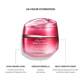 Shiseido Essential Energy Hydrating Cream - Crema Facial Hidratante Antiarrugas y Antiedad 50 ml Shiseido Essential Energy Hydrating Cream - Crema Facial Hidratante Antiarrugas y Antiedad 50 ml