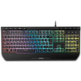 Pack Gaming Krom Kenya Negro Qwerty Español Pack Gaming Krom Kenya Negro Qwerty Español