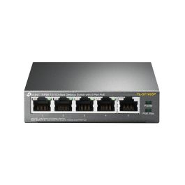 TP-Link TL-SF1005P Switch No Administrado Fast Ethernet 5 Puertos PoE Negro