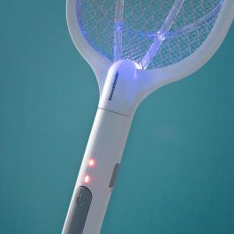 Raqueta Matainsectos Recargable con Luz UV 2 en 1 KL Rak InnovaGoods Raqueta Matainsectos Recargable con Luz UV 2 en 1 KL Rak InnovaGoods