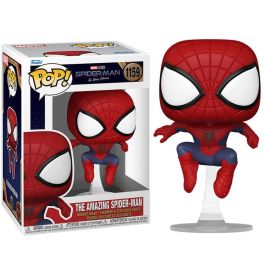 FUNKO Figura POP Marvel Spider-Man No Way Home The Amazing Spider-Man Vinilo Exclusivo 9cm