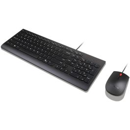 Lenovo 129 Essential Wired Combo Teclado y Ratón Cableado Alemán
