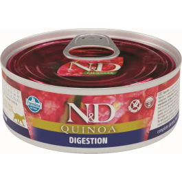 Farmina N&D Cat Quinoa Digestion Comida Húmeda para Gatos Sabor Pollo y Granada, Pack 24 latas x 80 gr Precio: 26.95. SKU: B174W6RVBD