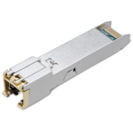 TP-LINK Modulo 10GBASE-T RJ45 SFP+. Transceptor de cobre RJ45 de 10 Gbps, Plug and Play con ranura SFP+, compatible con DDM