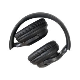Fonestar AURIS-BT Auriculares Inalámbricos Bluetooth 5.3 con Micrófono Manos Libres Diadema Ajustable Around Ear Plegables Negros 12h Autonomía