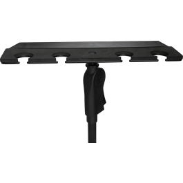 Frameworks Porta-Micros Base Redonda Con Peso Para 4 Micros