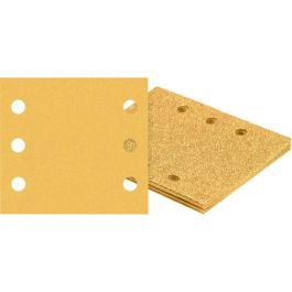 Bosch C470.115x107 K120.10x Hoja Lijadora Rectangular para Madera 115x107 mm, Paquete de 10 unidades