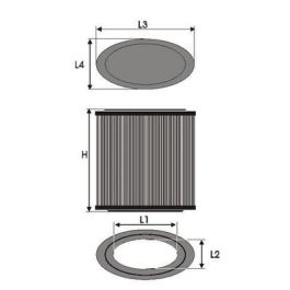 Green Filters Filtro Sustitucion Round G591022 G591022