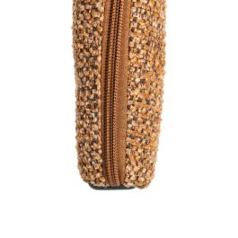 Silla Jaspeado Marrón Tejido Salón 58 X 60 X 81 cm