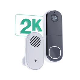 Arlo AVDK4001-100PES Timbre con Vídeo Inalámbrico 4 en 1, Color, USB