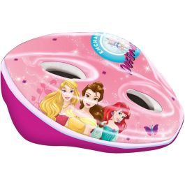 Disney CZ12008 Casco de Bicicleta Niña Princesas 52-56 cm Ajustable Aerodinámico con Ventilación para Niños 4-8 Años TUV-GS