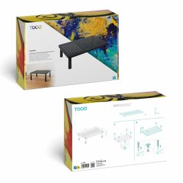 TooQ TQMR086 Soporte Monitor de Escritorio Ergonómico para 1 Pantalla, 20 kg, Altura Ajustable 100-140 mm, Plástico/Acero Negro