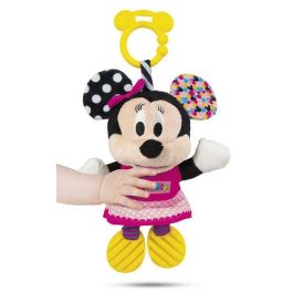 Clementoni Sonajero Minnie Peluche Texturas con Mordedor 18x28x11 cm