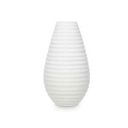 Giftdecor Jarrón Cerámica Raya Horizontal 33 cm Blanco - 19x33x19 cm (4 Unidades) Giftdecor Jarrón Cerámica Raya Horizontal 33 cm Blanco - 19x33x19 cm (4 Unidades)