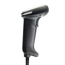 Opticon L-46 Escáner de código de barras 1D láser USB, Auto-trigger, 100 scans/seg, Soporte y cable incluidos, Negro