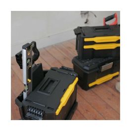Stanley 1-79-206 Taller Móvil Modular para Herramientas con 4 Cajones, Asa Telescópica y Ruedas Robustas, Polipropileno