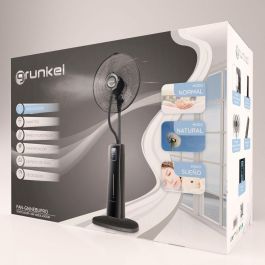 Grunkel Ventilador De Pie C-Nebulizador 75 W Programable 3 Velocidades C-Panel Led Negro Grunkel Ventilador De Pie C-Nebulizador 75 W Programable 3 Velocidades C-Panel Led Negro