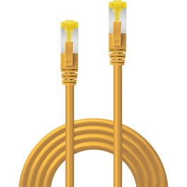 Lindy Cable de Red RJ45 S/FTP LSZH de 3m, Amarillo. Cat.7 Soporte 600MHz, 10GBase-T, Conectores Chapados en Oro, Diseño Snagless, LSZH