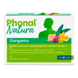 PHONAL Natura Garganta Pastillas para Chupar, 20 Unidades PHONAL Natura Garganta Pastillas para Chupar, 20 Unidades Precio: 10.5000005. SKU: B132Q9BMKQ