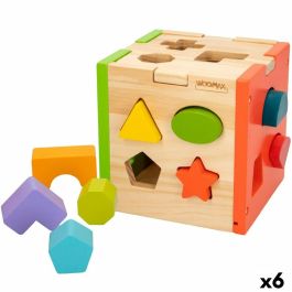 Puzzle Infantil de Madera Woomax 15 x 15 x 15 cm (6 Unidades) Precio: 88.89999954. SKU: B17XZASVZX