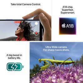Smartphone Apple IPHONE 16 PLUS MY1X3ZD/A 6,7" 512 GB Blanco Smartphone Apple IPHONE 16 PLUS MY1X3ZD/A 6,7" 512 GB Blanco