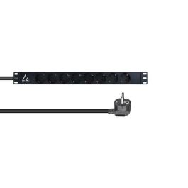 Lanview 19'' rack mount power strip, 3m, 16A with 8 x Schuko type F socket Precio: 31.89000012. SKU: B1BEV54JT7