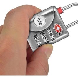 Yale Candado TSA con Código Combinado Programable de 3 Dígitos para Maleta y Equipaje - Aprobado para Viajes Internacionales Yale Candado TSA con Código Combinado Programable de 3 Dígitos para Maleta y Equipaje - Aprobado para Viajes Internacionales