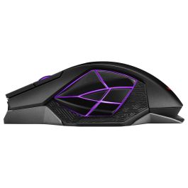 Asus ROG Spatha X Ratón Gaming RF Wireless+USB Type-A Óptico 19000 DPI Negro 90MP0220-BMUA00