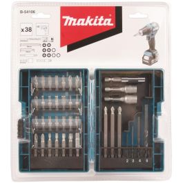 Makita Set de Puntas y Brocas 38 Piezas